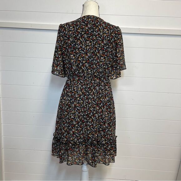 Manydress Floral V-Neck Dress Size Medium - Picture 3 of 11